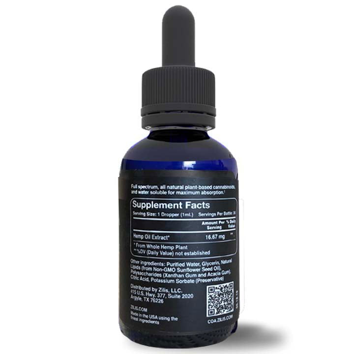 Zilis' UltraCell CBD Oil - Raw Flavor - For Pets too! – ultra Zwell